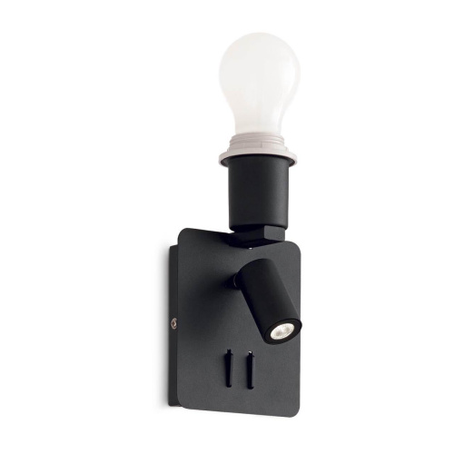 Бра Ideal Lux Gea MAP2 Square Nero 239545 Бра Ideal Lux Gea MAP2 Square Nero 239545
