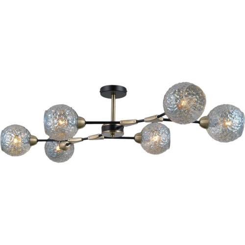 Потолочная люстра Illumico IL0253-6CSQ-79 BK AB Потолочная люстра Illumico IL0253-6CSQ-79 BK AB