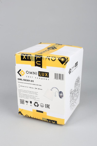 Бра Omnilux Novello OML-56301-01 Бра Omnilux Novello OML-56301-01