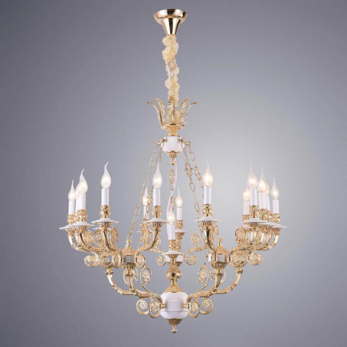 Подвесная люстра Arte Lamp A7024LM-16WG Подвесная люстра Arte Lamp A7024LM-16WG