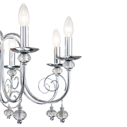 Подвесная люстра Escada Shine 678/8PL Chrome Подвесная люстра Escada Shine 678/8PL Chrome