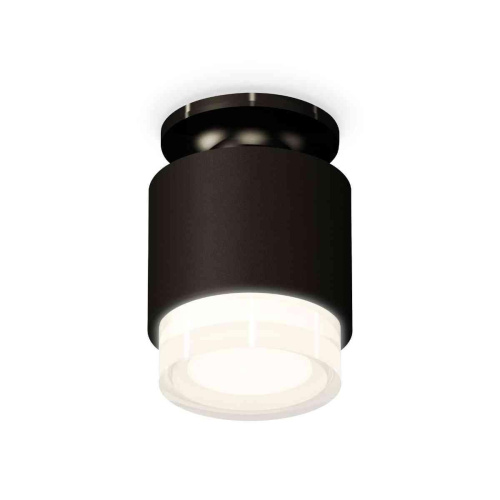 Комплект накладного светильника Ambrella light Techno Spot XS7511065 SBK/PBK/FR черный песок/черный полированный/белый матовый (N7926, C7511, N7160) Комплект накладного светильника Ambrella light Techno Spot XS7511065 SBK/PBK/FR черный песок/черный полированный/белый матовый (N7926, C7511, N7160)