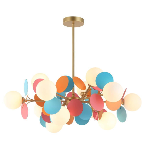 Подвесная люстра Lumien Hall Ilmari LH4136/12P-GD-MIX Подвесная люстра Lumien Hall Ilmari LH4136/12P-GD-MIX