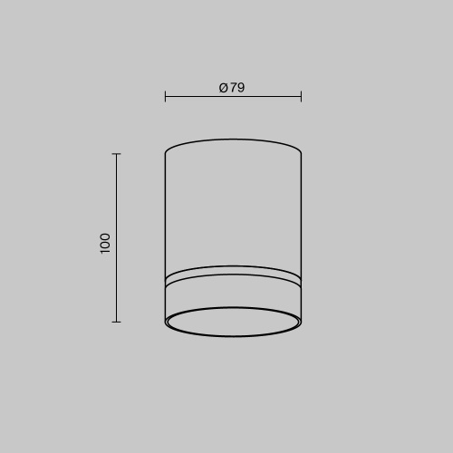 Потолочный светильник Technical C085CL-9W4K-B Потолочный светильник Technical C085CL-9W4K-B