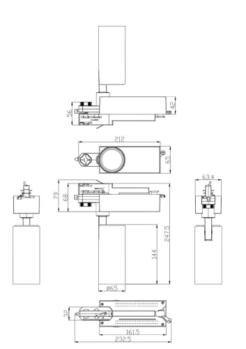 Трековый светодиодный светильник ЭРА SТR-30-36-30K-W20 Б0049772 Трековый светодиодный светильник ЭРА SТR-30-36-30K-W20 Б0049772