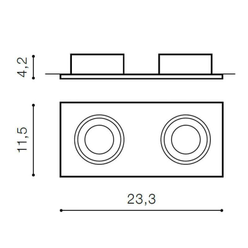 Встраиваемый светильник Azzardo Hugo 2 downlight AZ1737 (Без рефлектора) Встраиваемый светильник Azzardo Hugo 2 downlight AZ1737 (Без рефлектора)