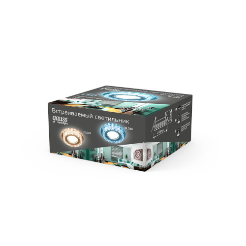 Встраиваемый светильник Gauss Backlight BL040 Встраиваемый светильник Gauss Backlight BL040