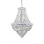 Подвесная люстра Ideal Lux Dubai SP24 Cromo 243597 Подвесная люстра Ideal Lux Dubai SP24 Cromo 243597