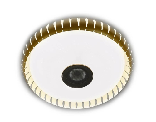 Потолочный светодиодный светильник Ambrella light Orbital Dance F789 GD 72W D500 Потолочный светодиодный светильник Ambrella light Orbital Dance F789 GD 72W D500