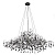 Подвесная люстра Loft IT Bijout 10067/1500 BK