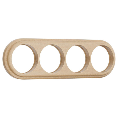 Рамка Werkel Legend на 4 поста светлый бук WL15-frame-04 4690389117251 Рамка Werkel Legend на 4 поста светлый бук WL15-frame-04 4690389117251