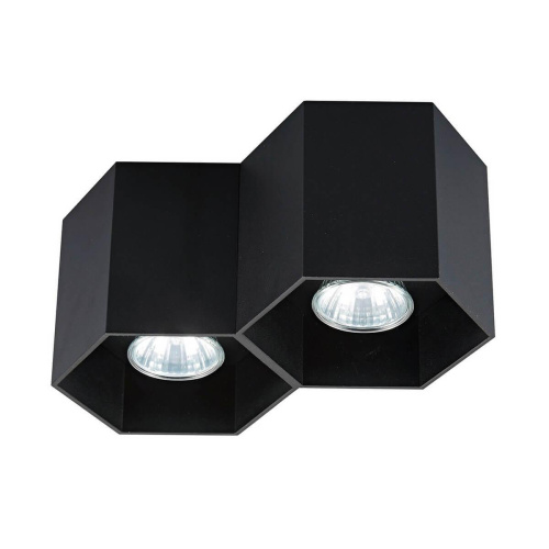 Потолочный светильник Zumaline Polygon cl2 20036-BK Потолочный светильник Zumaline Polygon cl2 20036-BK