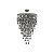 Каскадная люстра Arti Lampadari Flusso H 1.4.55.639 N