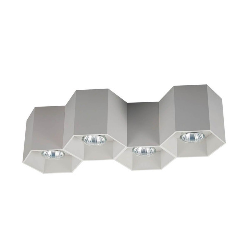 Потолочный светильник Zumaline Polygon cl 4 20037-WH Потолочный светильник Zumaline Polygon cl 4 20037-WH
