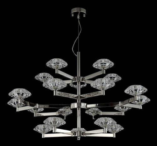 Подвесная люстра Crystal Lux Rebeca SP5+10+5 Nickel Подвесная люстра Crystal Lux Rebeca SP5+10+5 Nickel