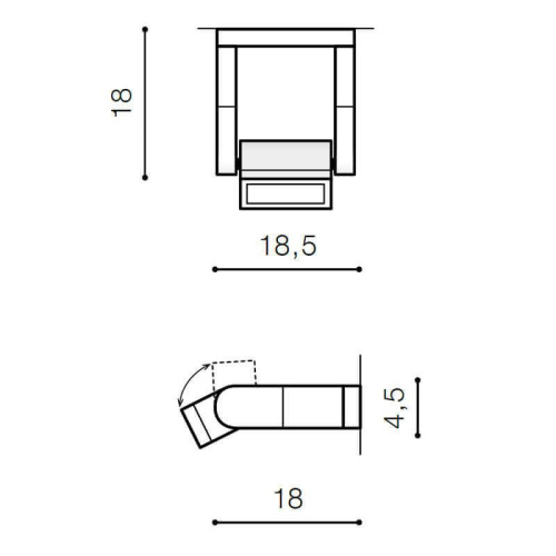 Настенный светильник Azzardo Frame wall AZ2133 Настенный светильник Azzardo Frame wall AZ2133