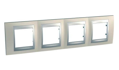 Рамка 4-постовая Schneider Electric Unica Top MGU66.008.095