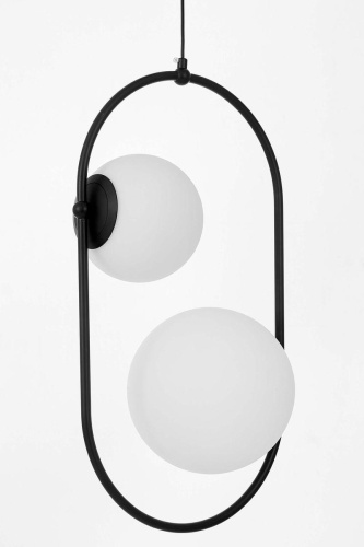 Подвесная люстра Lumina Deco Panari LDP 1210-2 BK Подвесная люстра Lumina Deco Panari LDP 1210-2 BK