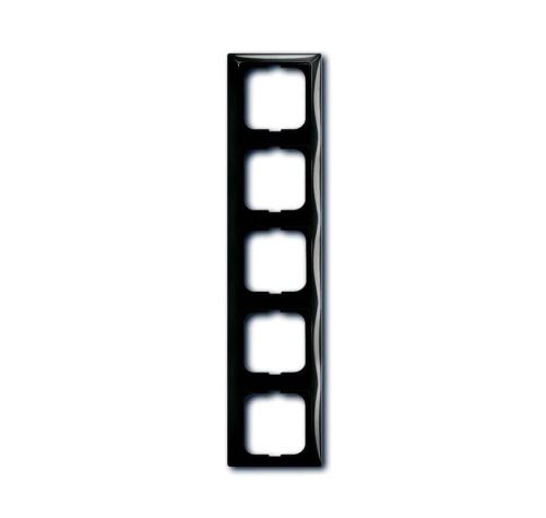 Рамка 5-постовая ABB Basic55 chateau-черный 2CKA001725A1510 Рамка 5-постовая ABB Basic55 chateau-черный 2CKA001725A1510