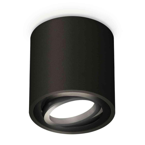 Комплект накладного светильника Ambrella light Techno Spot XS7532002 SBK/PBK черный песок/черный полированный (C7532, N7002) Комплект накладного светильника Ambrella light Techno Spot XS7532002 SBK/PBK черный песок/черный полированный (C7532, N7002)