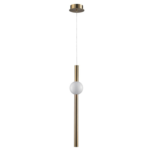 Подвесной светодиодный светильник Lumien Hall Greniya LH8023/1PA-GD-WT Подвесной светодиодный светильник Lumien Hall Greniya LH8023/1PA-GD-WT