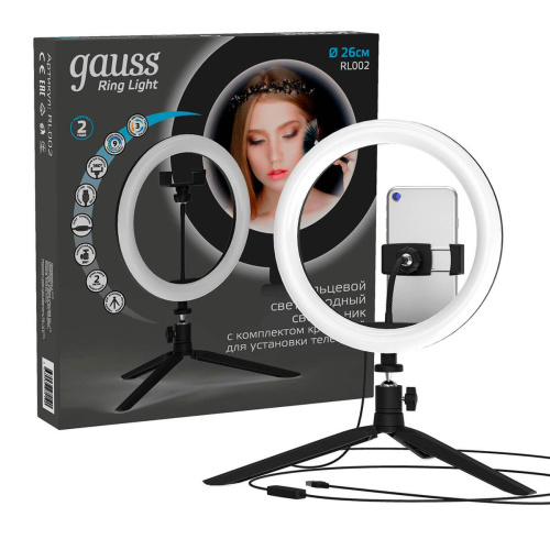 Настольная лампа Gauss Ring Light RL002 Настольная лампа Gauss Ring Light RL002