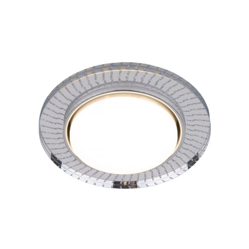 Встраиваемый светильник Elektrostandard 3033 GX53 CL/SL прозрачный/серебро a045484 Встраиваемый светильник Elektrostandard 3033 GX53 CL/SL прозрачный/серебро a045484