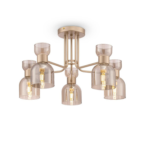 Потолочная люстра Freya Isla FR5094PL-05G Потолочная люстра Freya Isla FR5094PL-05G
