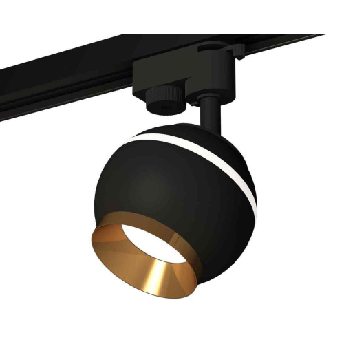 Комплект трекового светильника Ambrella light Track System XT1102005 SBK/PYG черный песок/золото желтое полированное (A2521, C1102, N7034) Комплект трекового светильника Ambrella light Track System XT1102005 SBK/PYG черный песок/золото желтое полированное (A2521, C1102, N7034)