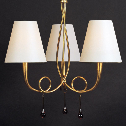 Подвесная люстра Mantra Paola Painted Gold 3542 Подвесная люстра Mantra Paola Painted Gold 3542