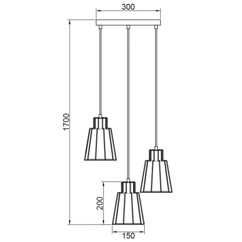 Подвесной светильник Vele Luce Carisma VL6462P03 Подвесной светильник Vele Luce Carisma VL6462P03