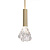 Подвесной светильник 10341P gold