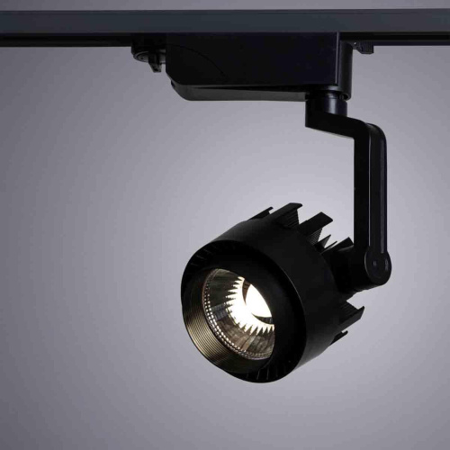 Трековый светодиодный светильник Arte Lamp Vigile A1610PL-1BK Трековый светодиодный светильник Arte Lamp Vigile A1610PL-1BK