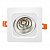 Встраиваемый светодиодный светильник Lumina Deco Fostis LDC 8064-SS-7WCOB-L98*W98 WT