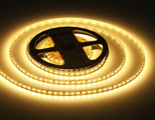 Светодиодная лента Ambrella Light 10W/m 120LED/m 2835SMD теплый белый 5M GS3101 Светодиодная лента Ambrella Light 10W/m 120LED/m 2835SMD теплый белый 5M GS3101