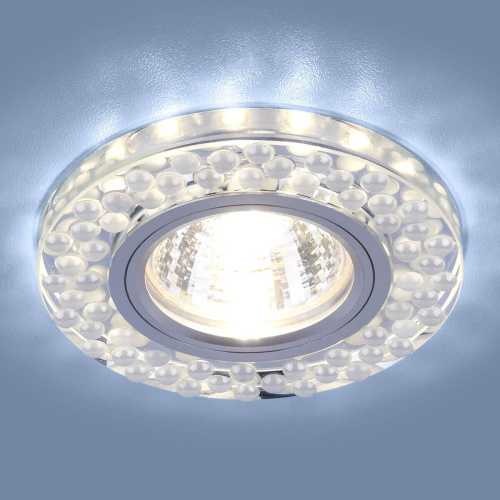 Встраиваемый светильник Elektrostandard 2194 MR16 SL/WH зеркальный/белый a036801 Встраиваемый светильник Elektrostandard 2194 MR16 SL/WH зеркальный/белый a036801