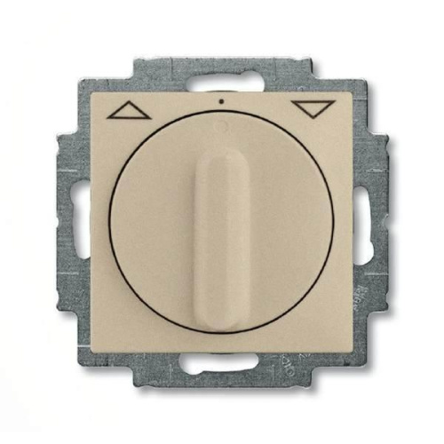 Выключатель жалюзи поворотный с фиксацией ABB Basic55 шампань 2CKA001101A0926 Выключатель жалюзи поворотный с фиксацией ABB Basic55 шампань 2CKA001101A0926