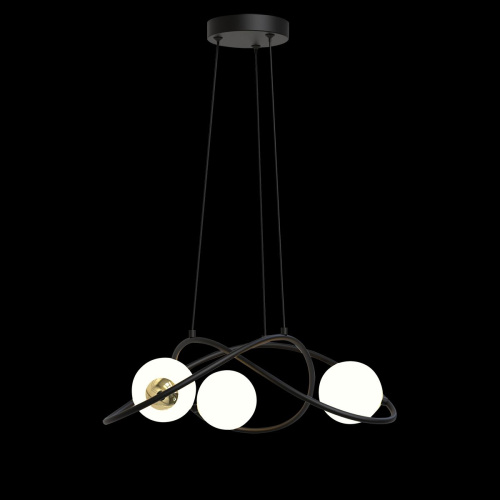 Люстра P0691-3A black Люстра P0691-3A black