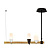 Подвесная светодиодная люстра Loft IT Whisper 1028-3BL