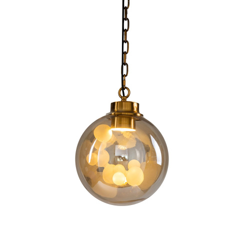 Подвесной светильник KG1148P brass/amber Подвесной светильник KG1148P brass/amber