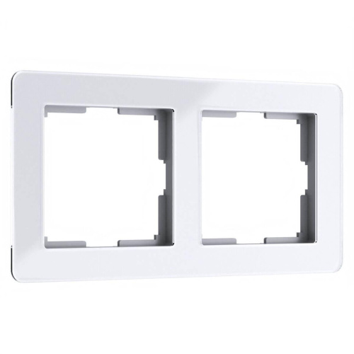 Рамка Werkel Acrylic на 2 поста белый W0022701 4690389184840 Рамка Werkel Acrylic на 2 поста белый W0022701 4690389184840