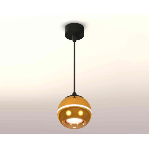 Комплект подвесного светильника Ambrella light Techno Spot XP1105001 PYG/SBK золото желтое полированное/черный песок (A2302,C1105,N7014) Комплект подвесного светильника Ambrella light Techno Spot XP1105001 PYG/SBK золото желтое полированное/черный песок (A2302,C1105,N7014)