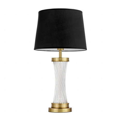 Настольная лампа Lumina Deco La Villanova LDT 302 MD+BK Настольная лампа Lumina Deco La Villanova LDT 302 MD+BK