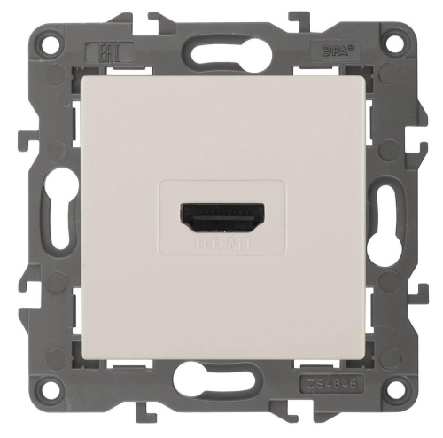 Розетка HDMI ЭРА Elegance 14-3114-02 Б0034333 Розетка HDMI ЭРА Elegance 14-3114-02 Б0034333