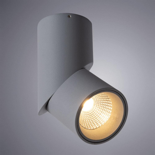 Светодиодный спот Arte Lamp MEISU A7717PL-1GY Светодиодный спот Arte Lamp MEISU A7717PL-1GY