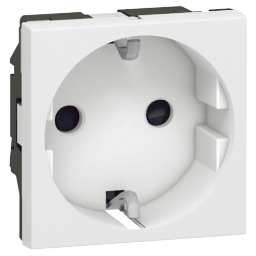 Розетка 2К+3 Legrand Mosaic 16А 250V немецкий стандарт белая 077211 Розетка 2К+3 Legrand Mosaic 16А 250V немецкий стандарт белая 077211