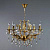 Подвесная люстра Ambiente Ferro 8828/6 AB Tear Drop