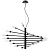 Подвесная люстра Lightstar Ragno 733187