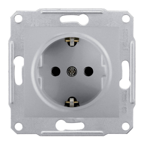 Розетка Schneider Electric Sedna с/з без шторок 16A 250V SDN3000560 Розетка Schneider Electric Sedna с/з без шторок 16A 250V SDN3000560