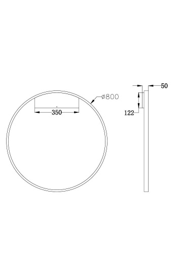 Настенный светильник Maytoni Rim MOD058WL-L50BS4K Настенный светильник Maytoni Rim MOD058WL-L50BS4K
